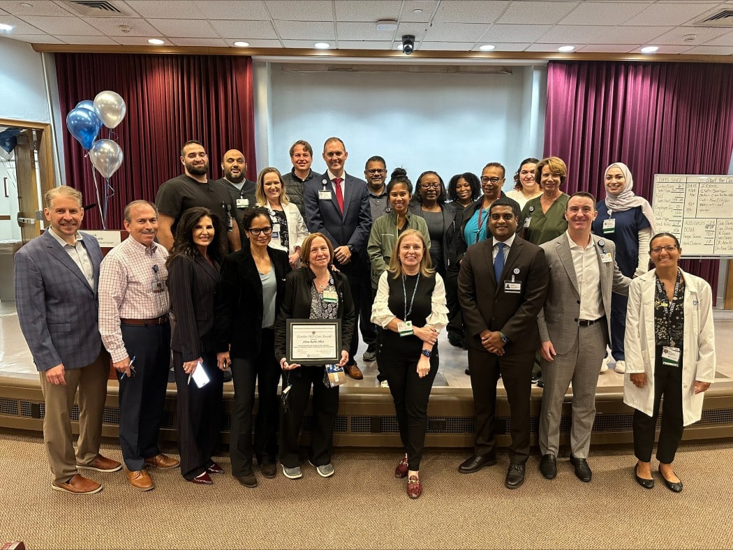 Hackensack Meridian Mountainside Medical Center Care Award Winner Alena Ruble-Albar