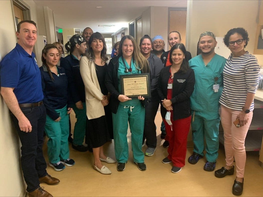 Hackensack Meridian Mountainside Medical Center Honors June Care Award Recipient