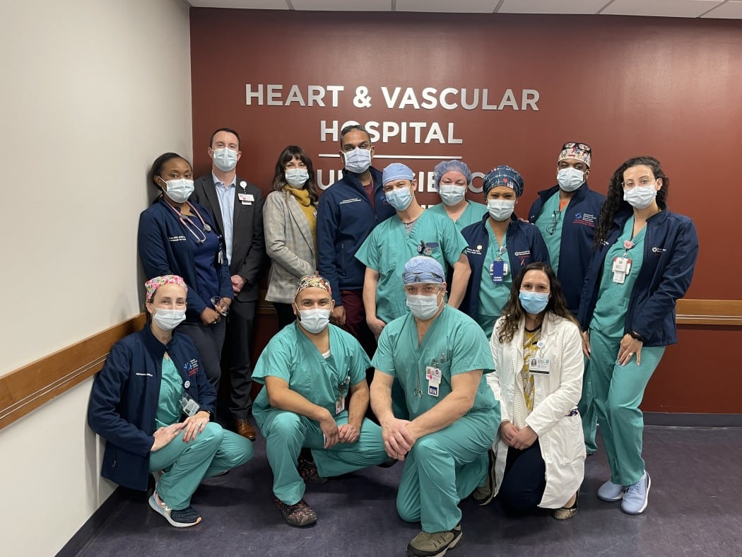 Cardiology team group photo