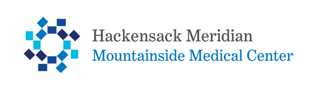 Hackensack Meridian logo blue and black