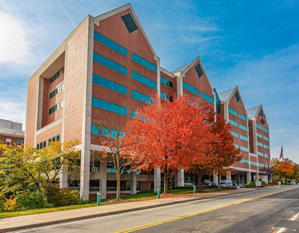 Hospital main entrance