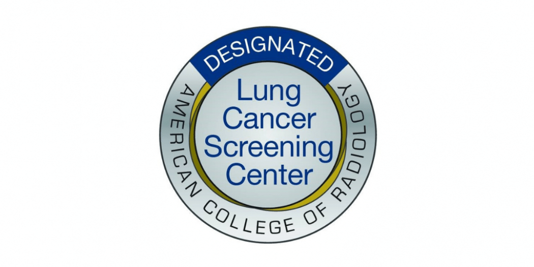 Lung Cancer Screening round logo