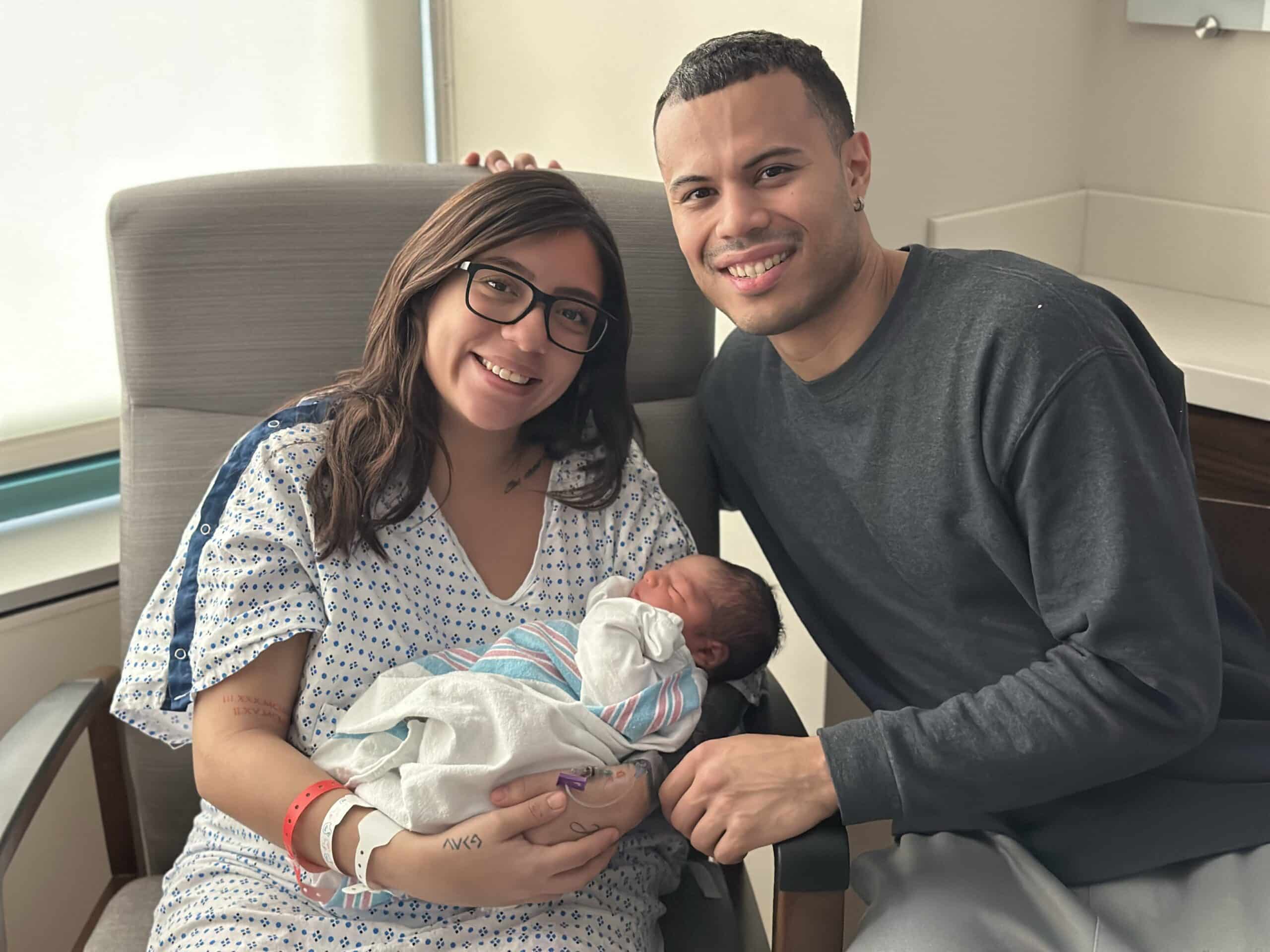 Hackensack Meridian Mountainside Medical Center Welcomes First Baby of 2025